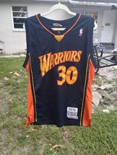 STEPHEN CURRY GOLDEN STATE WARRIORS MITCHELL & NESS SWINGMAN 2009-10 JERSEY XL