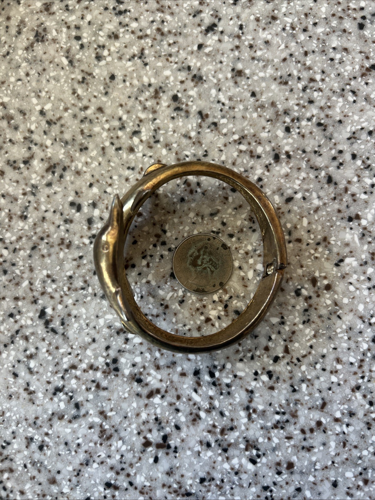 Vintage Solid Brass Braclet - image 6