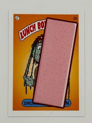 Lunch Box Leftovers #2b DROWNED DANSON All New 1st Series Stale Gum Subset 2026