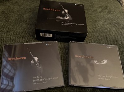 CD: BEETHOVEN - THE COMPLETE STRING QUARTETS VERMEER QUARTET WARNER CLASSICS