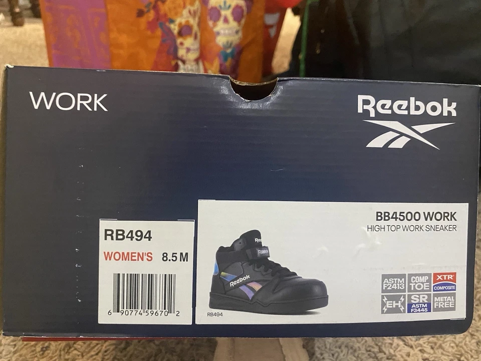 Women’s Work Boots Size 8.5 New With Box Worn Once - Image 3 of 3