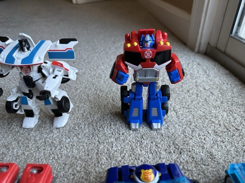 Playskool Heroes Transformers Rescue Bots Academy Lot Of 9 Emergency Figures - Picture 6 of 12