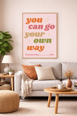fleetwood mac lyric print you can go your own way A5 A4 A3 personalisierte Option