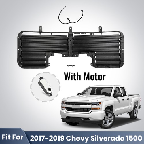 For 2017-2019 Chevrolet Silverado GMC Sierra 1500 Shutter W/ Motor 84363184