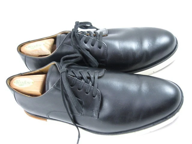 Allen Edmonds "CARSON" Leather HYBRID LACE-UP Derby 10.5(L) & 10(R) D Black(632N - Image 3 of 4