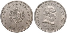 Eastern Republic of Uruguay - 1 PESO 1960-2024 - Various Years