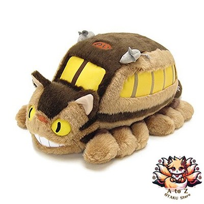 NEU Sun Arrow Studio Ghibli Catbus Plüschtier (L) Totoro Figur Stofftier Japan