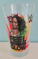 WWE Wrestling Superstar Glass Toon Tumblers Naomie Feel The Glow