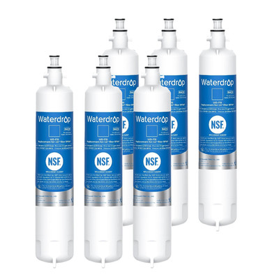Waterdrop Refrigerator Water Filter Replacement for GE   RPWF(NOT RPWFE),6 Pack
