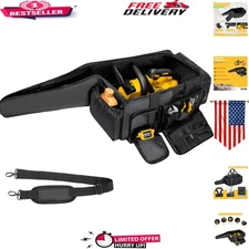 Multi-Pocket Chainsaw Carrying Case for EGO, Dewalt, Greenworks 14-18 Inch