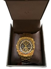 Bulova Men's Icon Precisionist Chronograph Gold Quartz Watch