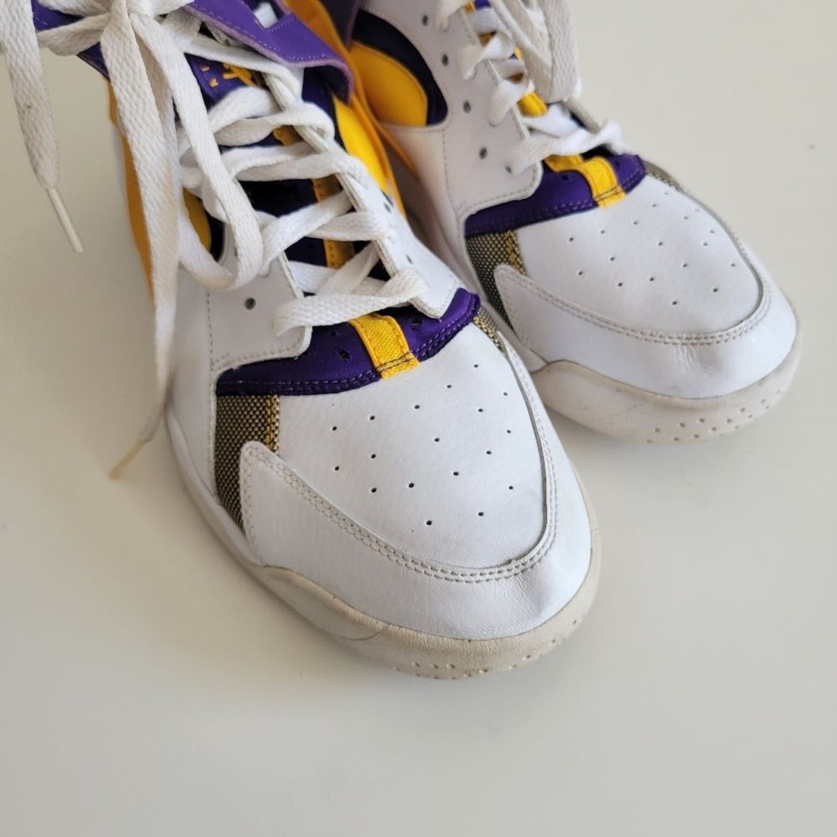 シューズ(男性用) Nike Air flight huarache 27.0 LAKERS Nike Air Flight Huarache￼ Lakers Away - Size 10 | eBay