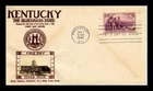 DR JIM STAMPS US COVER KENTUCKY STATEHOOD FDC SCOTT 904 CROSBY PHOTO CACHET