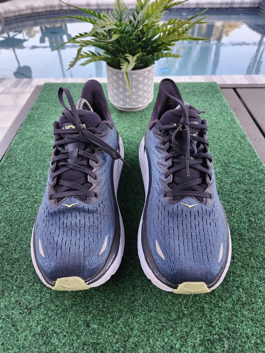 Hoka One One Clifton 8 Wide Mens 9.5 2E Blue Coral Butterfly 1121374 BCBT HOKA ONE ONE Clifton 8 2E Wide  main image 3