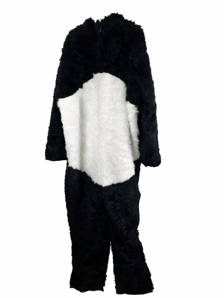 TOTALMENTE NUEVO Caja Abierta Oso Panda Completo Adulto Mascota Disfraz Fursuit Grueso Peludo Peluche Foto 4 de 4