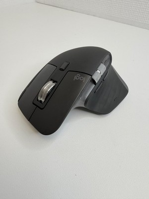 Logitech MX Master 3S Wireless Bluetooth Maus Graphite ohne USB Dongle