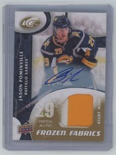 2009-10 Upper Deck Ice Frozen Fabrics Jason Pominville Buffalo Sabres #FR-JP