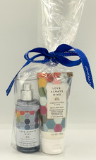 Bath  Body Works Love Always Wins Travel Mist  Body Cream Gift Set w Bow New
