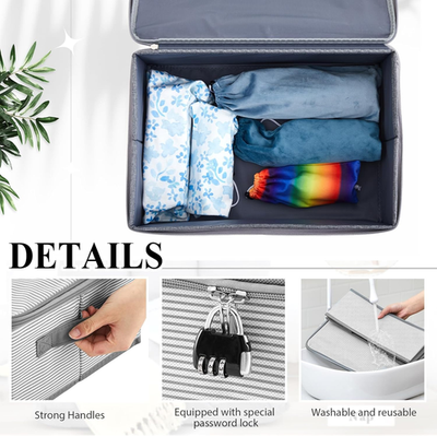 DESCETE　5L Discreet Lockable Adult Toy Storage Organizer Adult Toy Bag