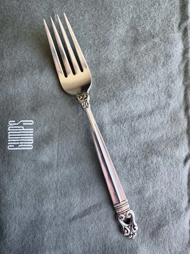 20% BELOW SPOT! - International Royal Danish Sterling Silver Dinner Fork 7 3/4"