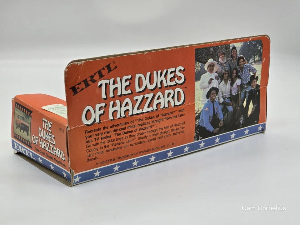 Coches de juguete ERTL Dukes Of Hazzard 1981 de colección TV 1/64 Die Cast paquete de 4 ¡Juego caja original! Foto 2 de 4