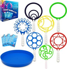 Giant Bubble Wands - Bubbles for Kids, Bubbles, Toys, Large...