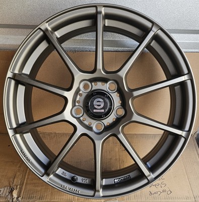 New Sparco Assetto Gara 17x7 Wheel 5x114.3 Matte Bronze +45 Rim W2903460144 17'' 