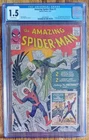 AMAZING SPIDER-MAN #2 CGC 1.5 - ASM KEY! SUNRISE/SUNSET COVER COLOR ERROR? 1963