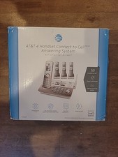 AT T TL96497  4-Handset Bluetooth Cordless Phone  Open Box