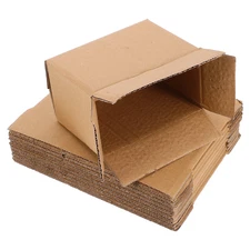 10 Pcs Small Package Carton Packaging Box Mailbox Corrugated Paper Cardboard Ma