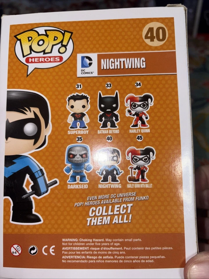 Funko Pop Heroes DC Comics - Nightwing #40 Foto 4 de 4