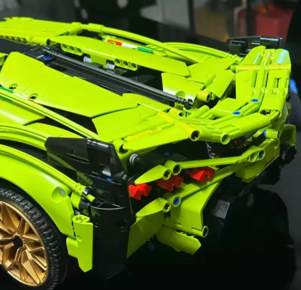Auto Sportiva Technic 1:14 1259 Pezzi – Modello da Costruire Stile Lamborghini - Immagine 3 di 4