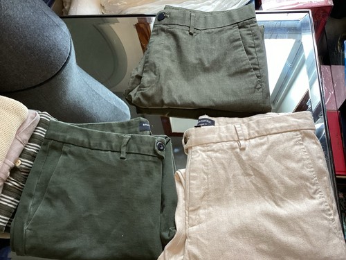 Mens Clothing Bundle Banana Republic Short/Long Sleeve, Sweater L & Chinos 35X30 - Picture 12 of 15