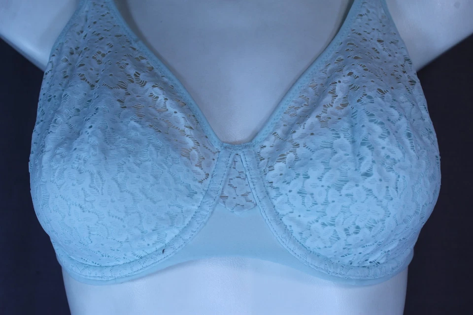 Chantelle Group 13F1 Norah Seamless Comfort Full Coverage Bra 34DD blue - Image 2 of 4