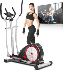 Indoor Elliptical Exercise Machine Fitness Workout Cardio Cross Trainer Machine⭐