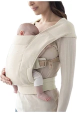 Ergobaby Embrace Cozy Soft Knit Newborn 7-25 Lbs Carrier Cream New In Box