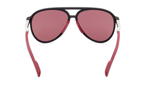 Adidas SP0060 02S Matte Black Plastic Aviator Sunglasses Frame 58-13-135 - Picture 8 of 8