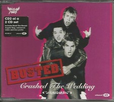 BUSTED Crashed the Wedding UNRELEASE CHRISTMAS & VIDEO & POSTER CD Single SEALED