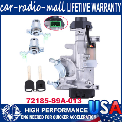 For Honda CRV 2002-06 Ignition Switch Cylinder Door Lock w/ Keys Complete set
