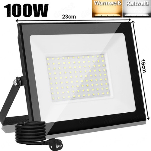 Foco LED Exterior Foco Proyector Construcción 30W 50W 100W 200W 300W 500W - Imagen 28 de 44