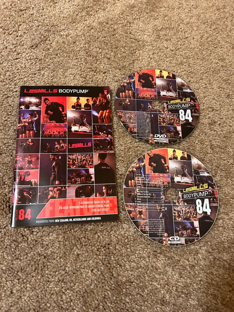 ウエイトトレーニング LESMILLS BODYPUMP CD DVD Les Mills BODYPUMP Body Pump 85 DVD + CD + Notes Strength