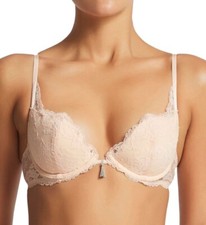 Elle Macpherson Women's Body PLB1002 Zest Stretch Lace Plunge Bra SZ 32D $60 NWT