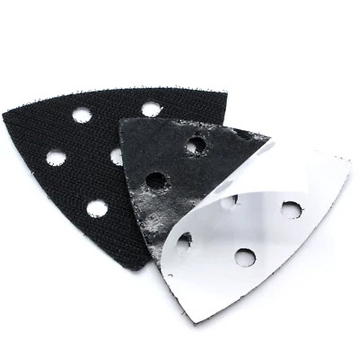HOBBYPOWER24 2x velcro di ricambio autoadesivo per smerigliatrice delta Einhell Skil Ferm piastra abrasiva