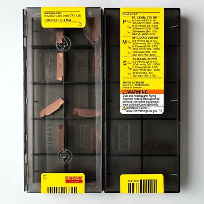 10x SANDVIK Coromant N123G2-0300-0004-GF 1125 – W Produktbild-Vorschau 2