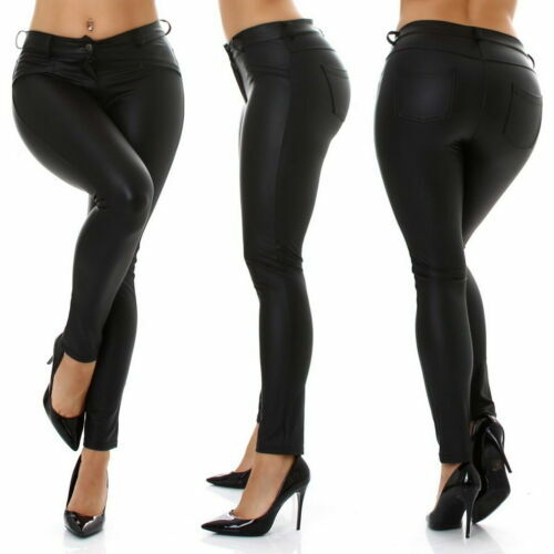 Pantaloni Pelle Nera Jeans Pelle Uomo Abbigliamento Moto E Accessori Jeans Pelle Pantaloni Moto Custom - Foto 5