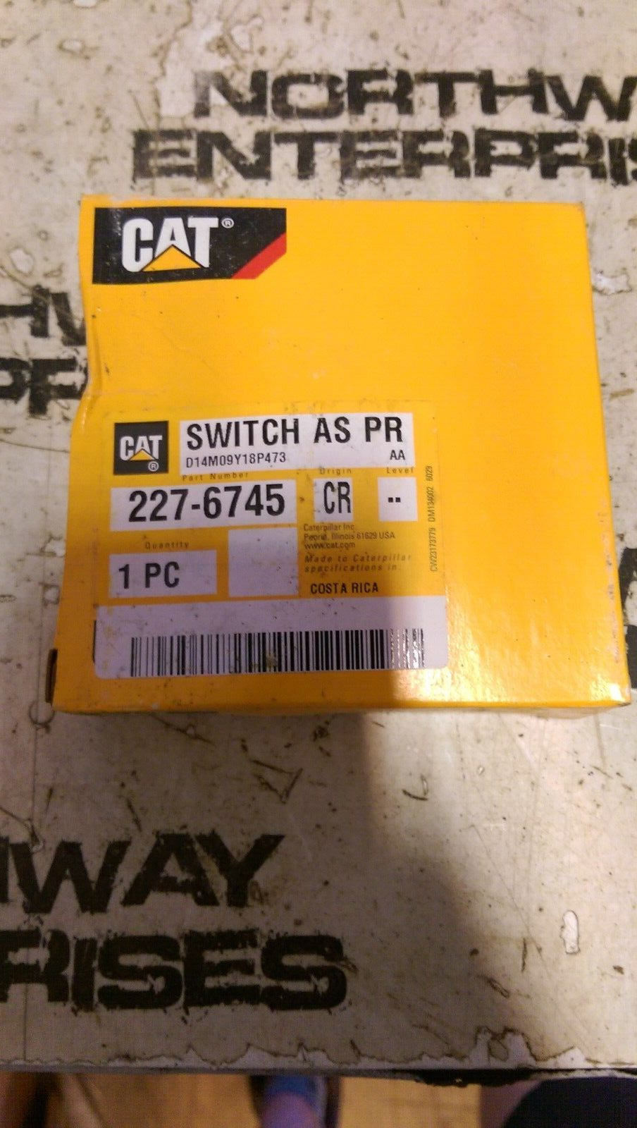 CATERPILLAR 227-6745: SWITCH ASSEMBLY-PRESSURE 2276745 | eBay 