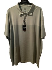 Jos A Bank Traveler Dri-Fit Polo Shirt Mens 3X Green Stripe Traditional Fit NWT