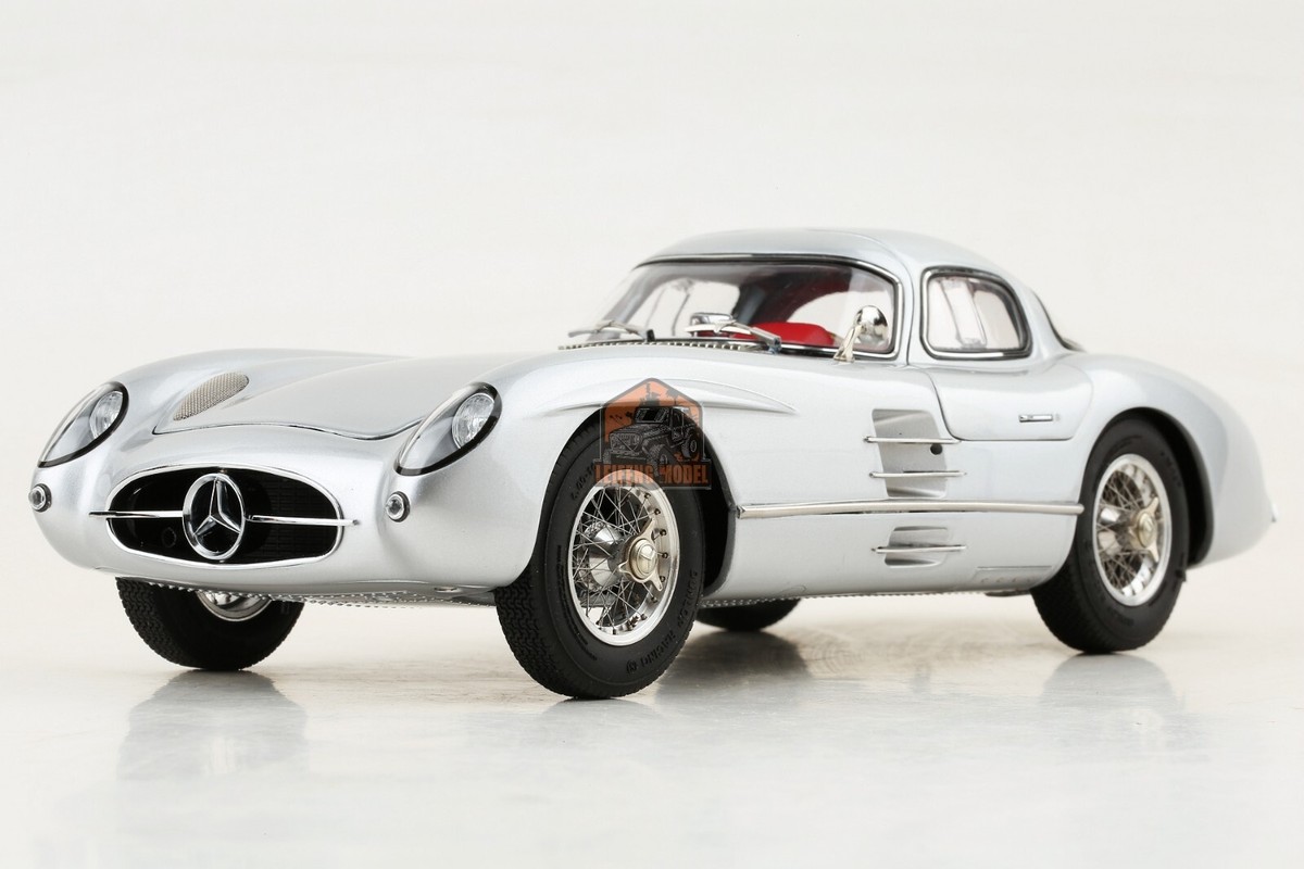 CMC M-076 1955 1/18 MERCEDES-BENZ 300 SLR Coupé, Red Interior 