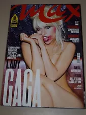 LADY GAGA by Ellen Von Unwerth cover italy magazine LARGE FORMAT 2009 photo=