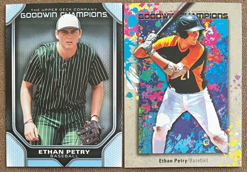 Ethan Petry 2024 Upper Deck Goodwin Champions Rookie Lot Éclaboussure de Couleur Insert